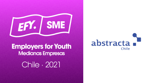 Abstracta Chile incluida por segundo año consecutivo en el Ranking Público SME de Employers for Youth 2021