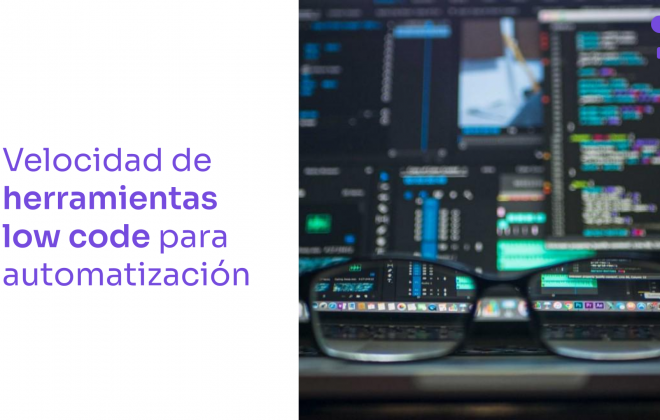 Velocidad de herramientas low code para automatización de pruebas
