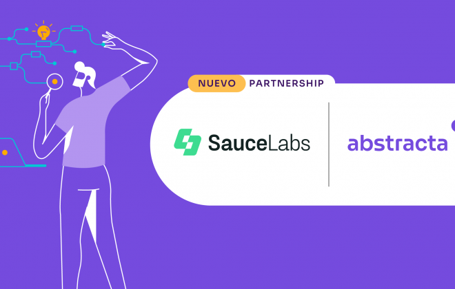 Abstracta - Partnership SauceLabs