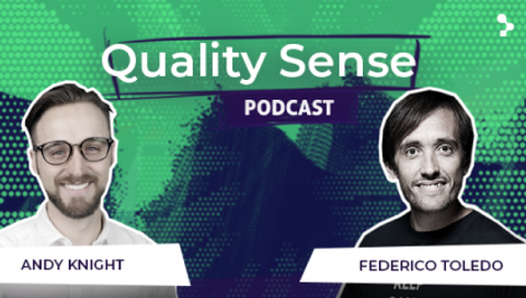 quality sense podcast episode graphic