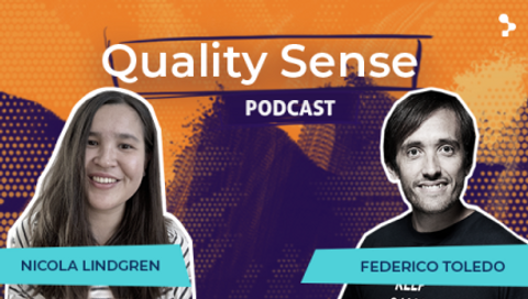 quality sense podcast episode graphic