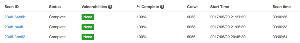 VAddy results