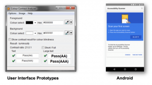 accessible mobile UI design tools color contrast