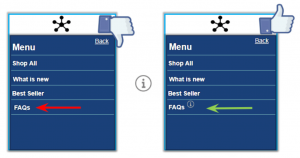 accessible mobile UI design example 4