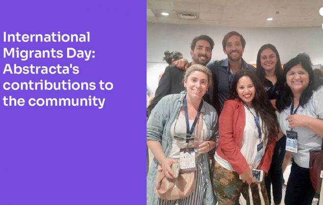 International Migrants Day-Abstracta's contributions to the community