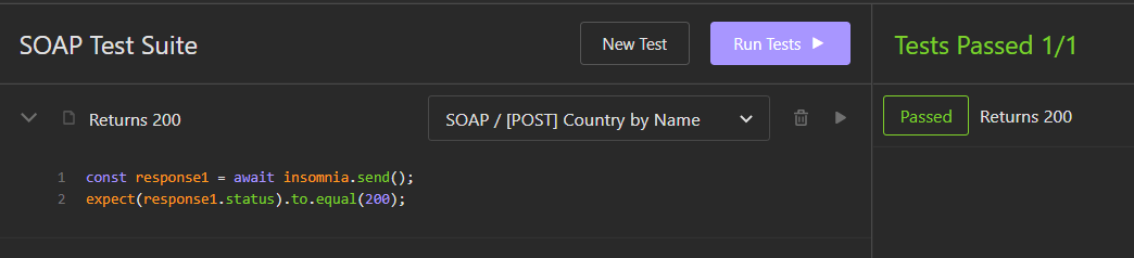 SOAP Test Suite